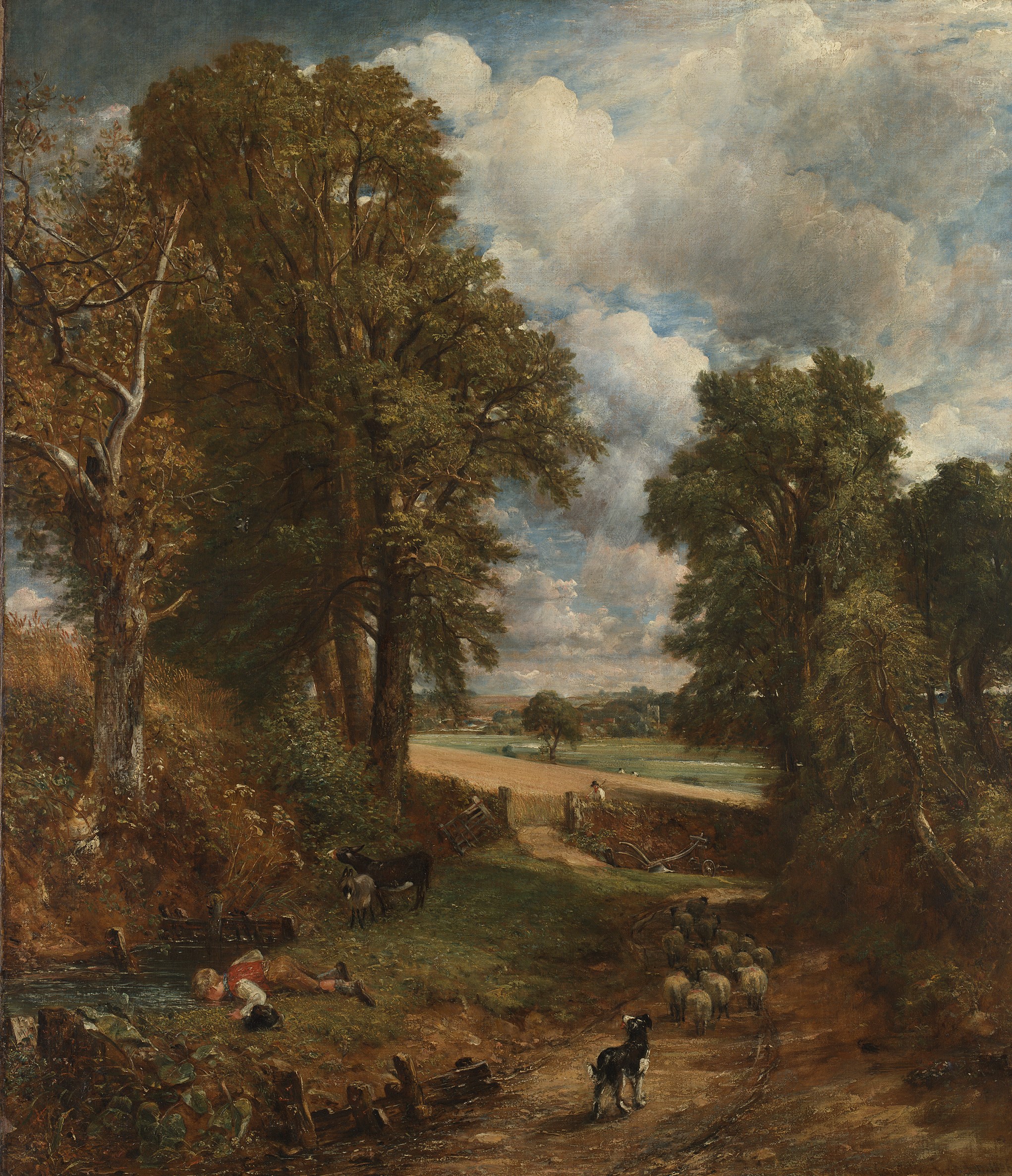 National Gallery visits Croydon with Constable's The Cornfield